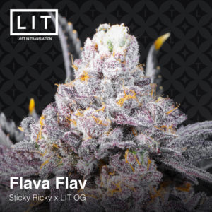 lit farms flava flav sticky ricky x lit og