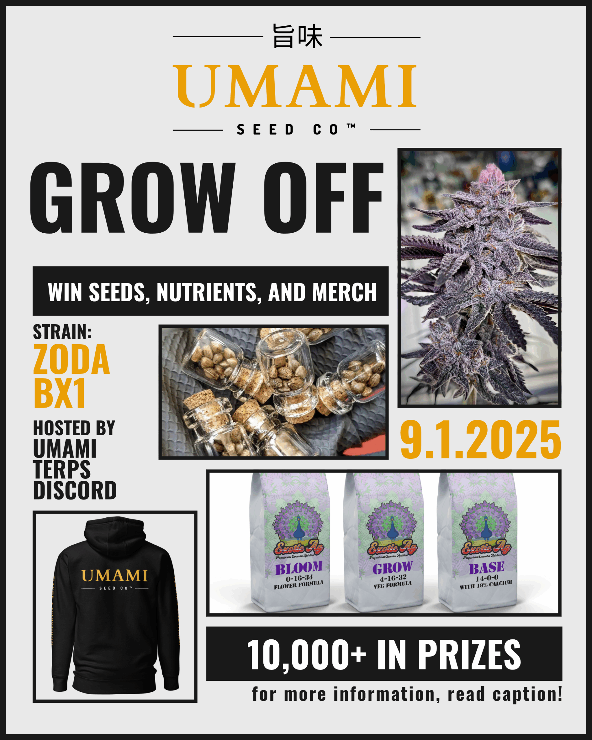 UMAMI SEED CO ZODA BX1