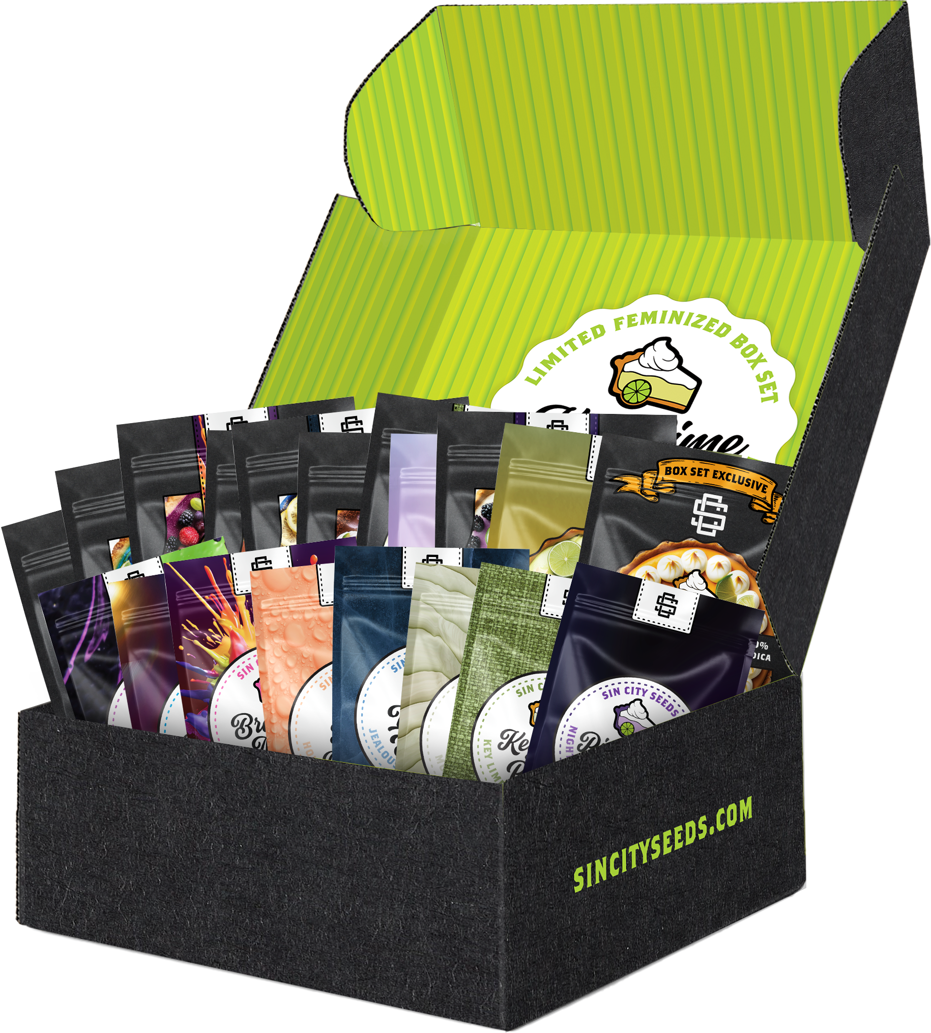 sin city seeds key lime pie 2.0 feminized box sets
