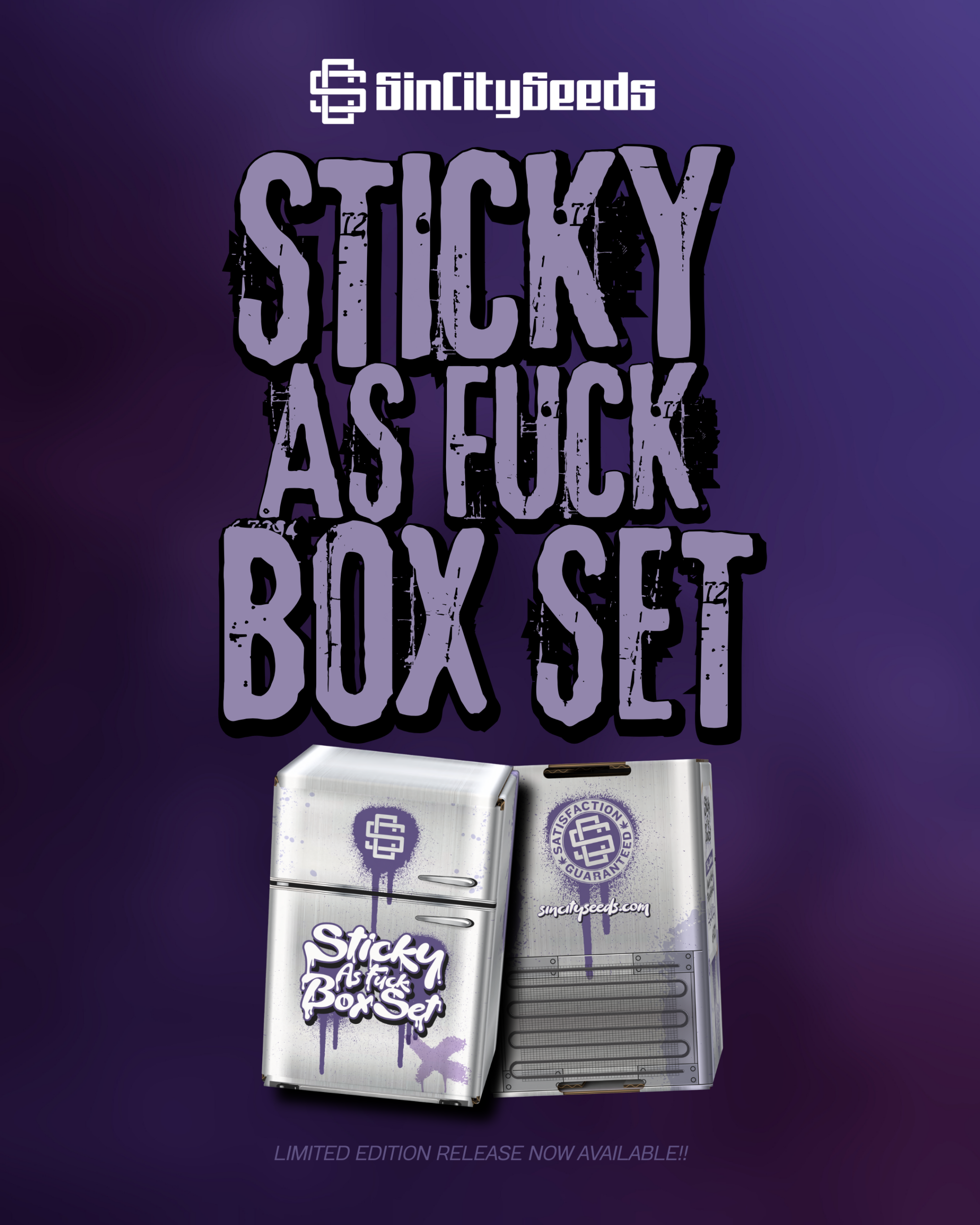 STICKY GRAPES BOX SET EXCLUSIVE BY SIN CITY SEEDS - Image 2