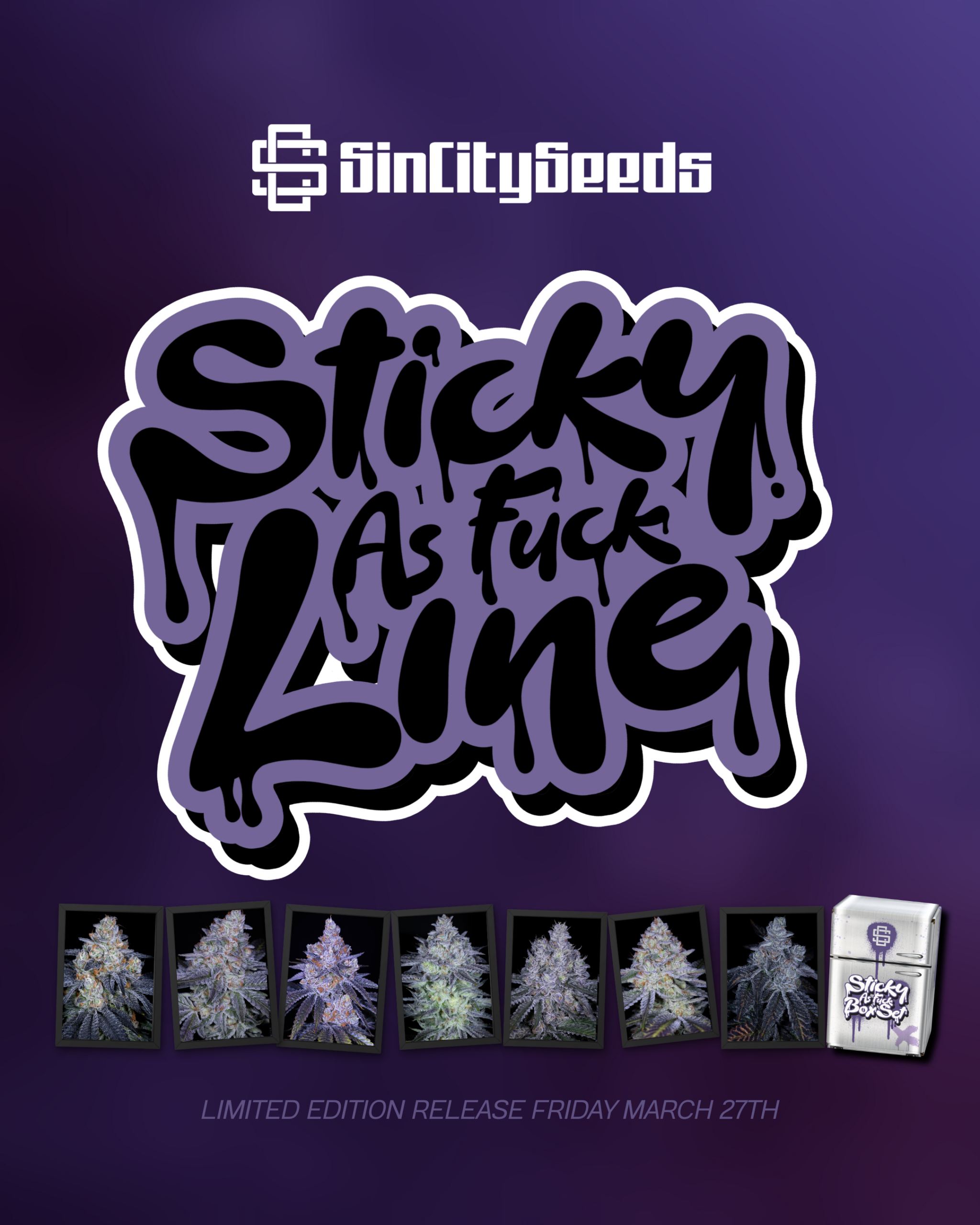 STICKY GRAPES BOX SET EXCLUSIVE BY SIN CITY SEEDS - Image 10